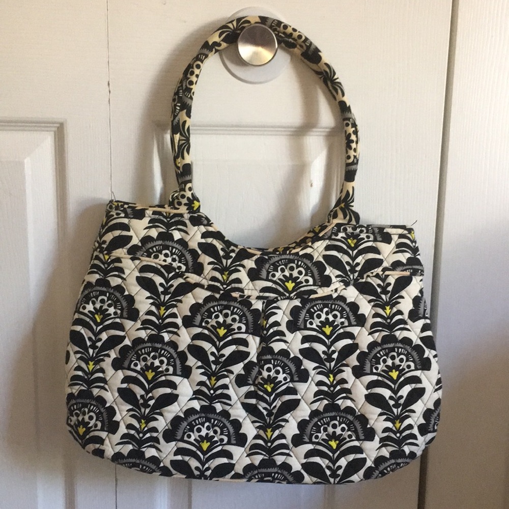 Vera Bradley Pleated Shoulder Bag in Fanfare